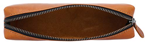 Gusti Estuche de Cuero Addison Estuche Neceser marrón Claro