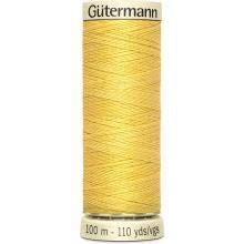 Gutermann Sew All Hilo de poliéster, 100 m, Banana Amarillo (0327)