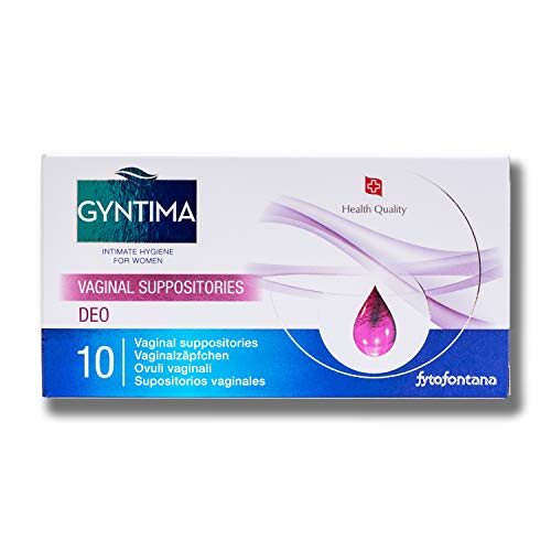 Gyntima Supositorios Vaginales Deo 10 pcs