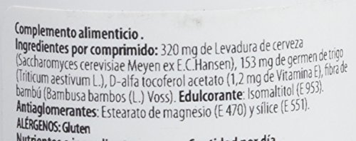 H4U - H4U Levadura de Cerveza y Germen de Trigo 125 comprimidos de 600 mg