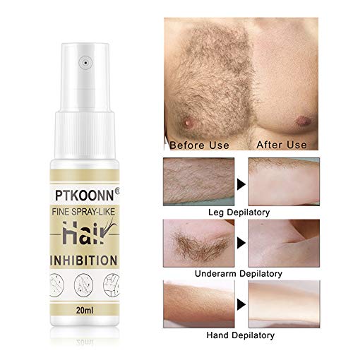 Hair Remover, Spray de Depilación, Hair Removal Spray, Hair Inhibitor, Espuma para Depilación Hair Erase, spray de depilación sin dolor, fórmula suave, Depilatoria Facial, Bikini, Antebrazo