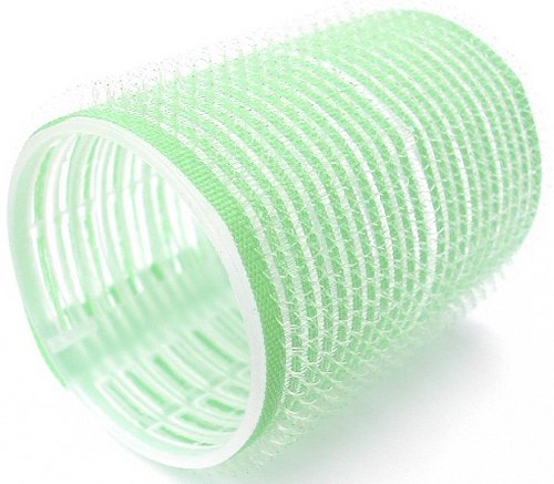 Hair Tools Velcro Cling Hair Rollers - Large Green 48 mm x 12