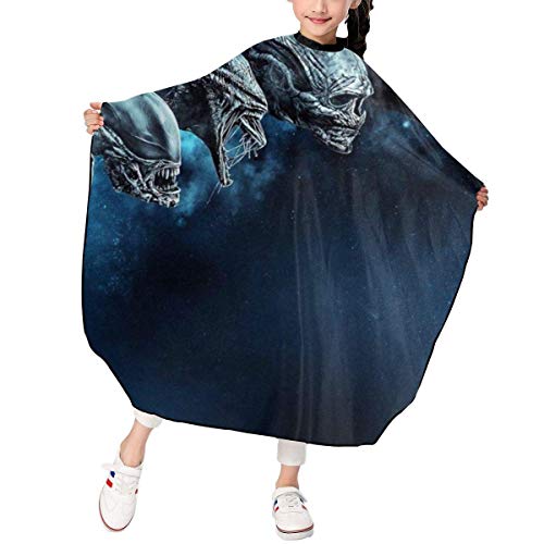 Hairdressing Cape,Xenomorph Evolution Capa De Peluquería Para Niños, Capas De Peluquero Para Niños Que No Dañan La Piel Para Cortar El Cabello En Casa