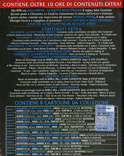 Halloween Film Collection (9 Blu-Ray) [Italia] [Blu-ray]