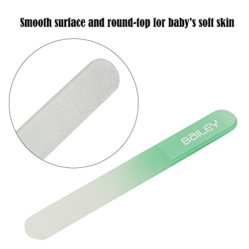 Halovie Cortauñas Clippers de uñas de bebé Set con tijeras Pinzas Lima de uñas Set de cuidado de uñas de bebé Accesorios para niñas y niños