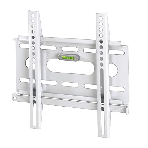 Hama - Fix Ultraslim - Soporte de pared televisor, para pantalla de 19" - 37", color blanco