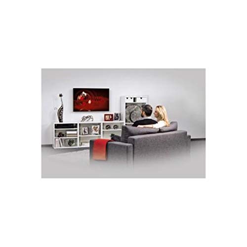 Hama - Fix Ultraslim - Soporte de pared televisor, para pantalla de 19" - 37", color blanco