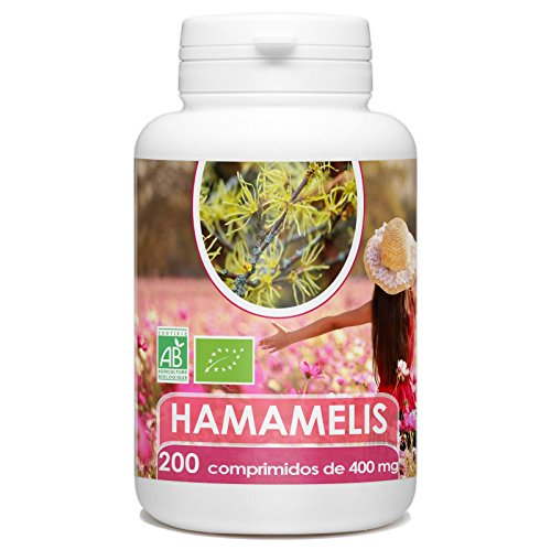 Hamamelis Organica - 200 tabletas 400 mg