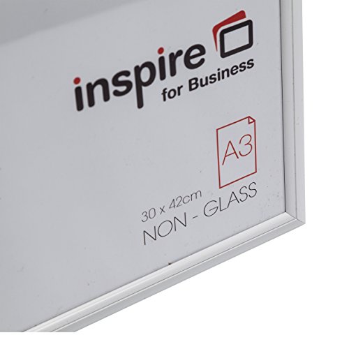 Hampton Frames EasyLoader Blanco a3 30x42 cm Certificado Foto Marco de Seguridad plexi Vidrio Abertura de la Imagen de Apertura easa3whp