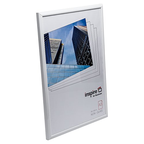 Hampton Frames EasyLoader Blanco a3 30x42 cm Certificado Foto Marco de Seguridad plexi Vidrio Abertura de la Imagen de Apertura easa3whp