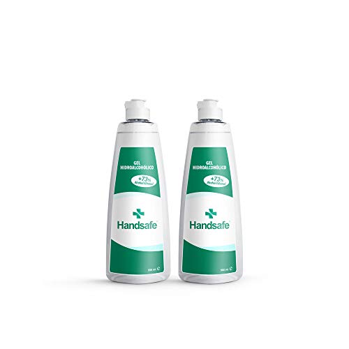 Handsafe Pack 2x500 ml Gel Hidroalcohólico desinfectante – 1000 ml