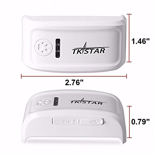 Hangang Pet GPS Tracker Collar, Localizador de Localización GPS en Tiempo Real, Collar para Perros Training GPS en Tiempo Real con La Aplicación Gratuita & Web Platform Rastreador de GPS