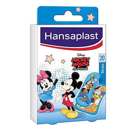 HANSAPLAST Mickey mouse apósitos para niños caja 20 uds