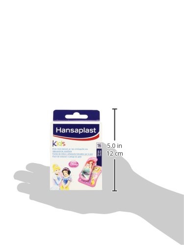 Hansaplast Tiras, Diseño Princess - 16 Unidades