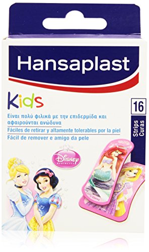 Hansaplast Tiras, Diseño Princess - 16 Unidades