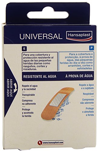 Hansaplast Tiritas, Resistentes al Agua - 40 Tiras