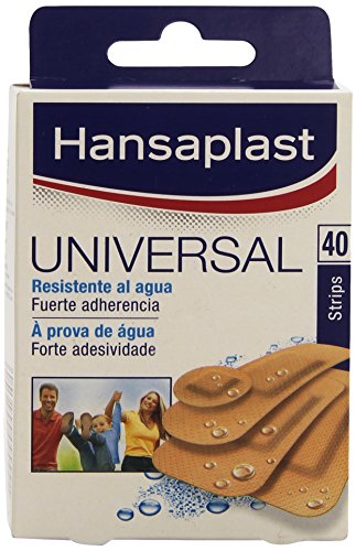Hansaplast Tiritas, Resistentes al Agua - 40 Tiras