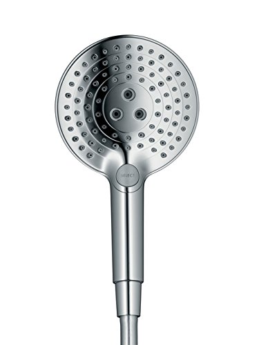 Hansgrohe 26531000 Raindance Select S 120 ducha de mano, 3 tipos de chorro, ahorro de agua, cromo