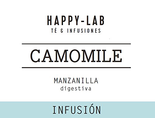 Happy-Lab Camomile Té Infusión - 14 pirámides