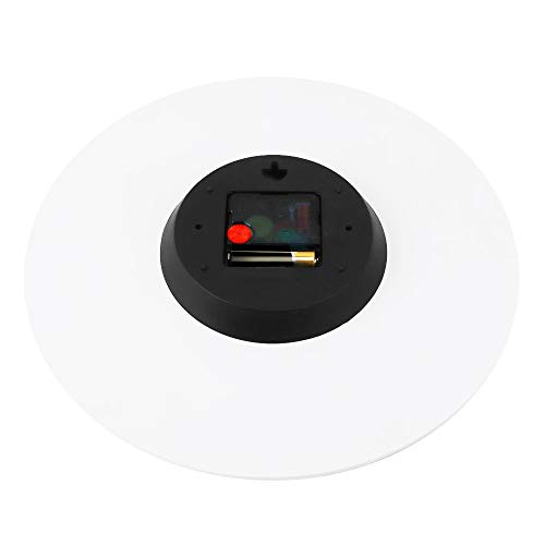 happygoluck1y - Reloj de pared de PVC con diseño de pájaro tropical, diseño de pájaro tropical, silencioso, no hace tickets decorativo para sala de estar, dormitorio y oficina, 30,5 cm