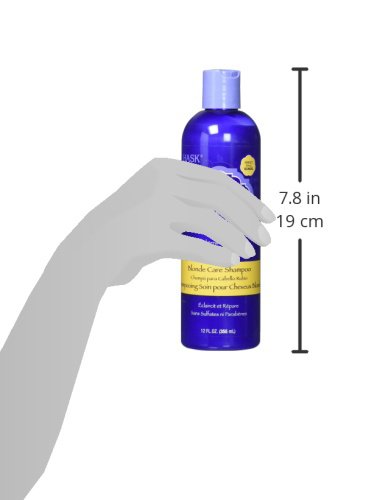 HASK Blue Chamomile with Argan Blonde Champú, 355 ml