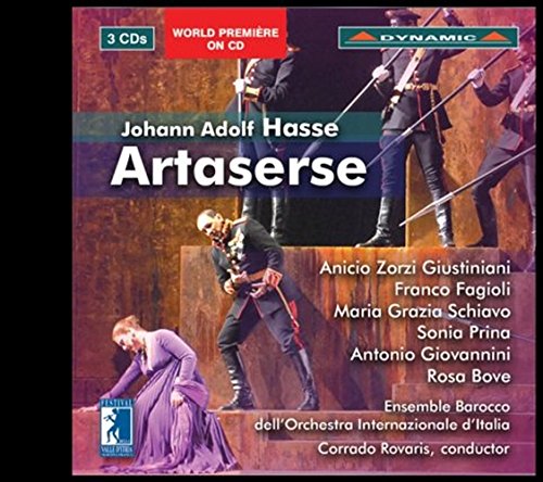Hasse : Artaserse / Schiavo, Prina, Fagioli