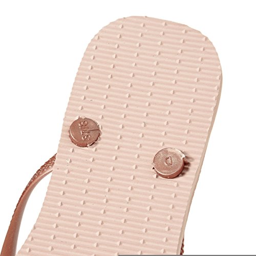 Havaianas Slim Chanclas Mujer, Rosa (Ballet Rose), 41/42 EU
