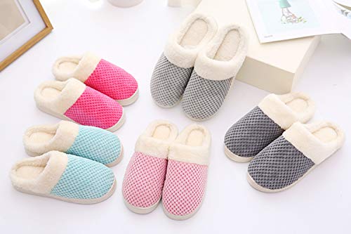 Hawiton Zapatillas de casa Unisex, Cómodo Antideslizantes Pantuflas Suela de Espuma de Memoria,Slipper Mujer Ligero