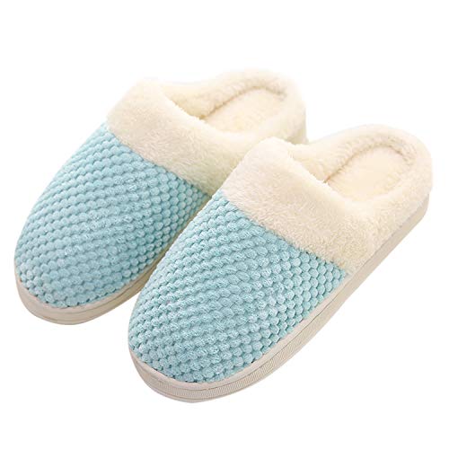 Hawiton Zapatillas de casa Unisex, Cómodo Antideslizantes Pantuflas Suela de Espuma de Memoria,Slipper Mujer Ligero