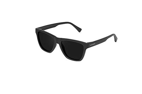 HAWKERS · Gafas de Sol ONE LS Carbon Black Dark, para Hombre y Mujer, con montura negra mate y lentes negras polarizadas, Protección UV400