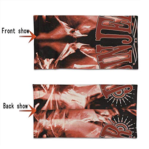 HBFD multifuncional Swallow Tattoo Beige, Orange, Red, Green Rock'N'Roll Old School Swallow PrintVariety Head Scarf,Warmer Face Mask,Windproof Sports Mask.Balaclava