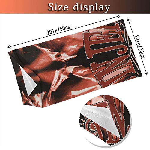 HBFD multifuncional Swallow Tattoo Beige, Orange, Red, Green Rock'N'Roll Old School Swallow PrintVariety Head Scarf,Warmer Face Mask,Windproof Sports Mask.Balaclava