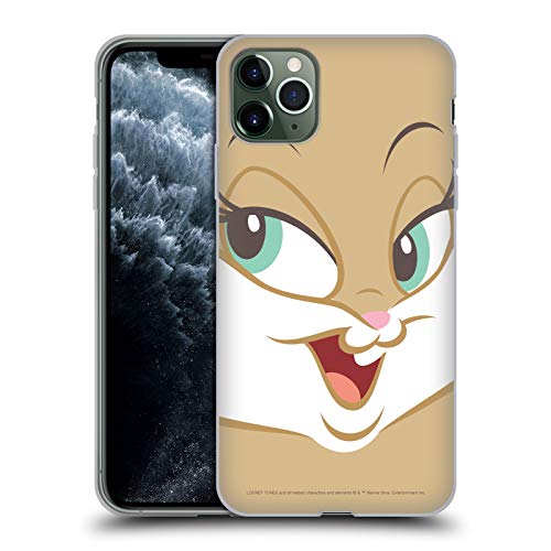 Head Case Designs Oficial Looney Tunes Lola Bunny Cara Completa Carcasa de Gel de Silicona Compatible con Apple iPhone 11 Pro MAX