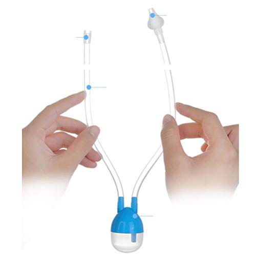 Healifty Aspirador Nasales para Bebé Aspirador de Silicona para Nariz Bebé