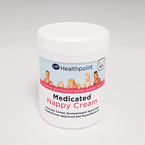 Healthpoint Medicated Nappy Cream 2-en-1 Fórmula para calmar y proteger a los bebés Piel delicada 100 g