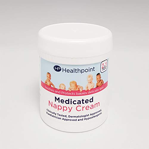 Healthpoint Medicated Nappy Cream 2-en-1 Fórmula para calmar y proteger a los bebés Piel delicada 100 g