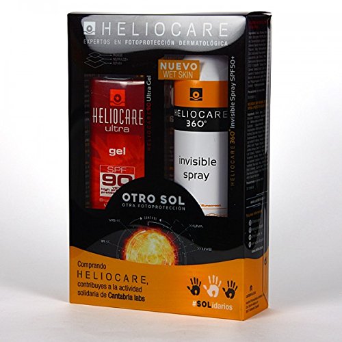 HELIOCARE 90+ FPS GEL ULTRA 50 ML + SPRAY INVISIBLE 50+ FPS 200 ML