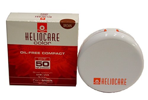 Heliocare Oil Free Compact Spf 50 Brown by Heliocare