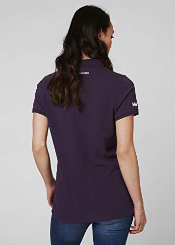 Helly Hansen Crew Pique 2 Camisa Polo, Mujer, Nightshade, M