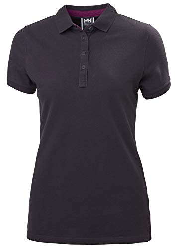 Helly Hansen Crew Pique 2 Camisa Polo, Mujer, Nightshade, M