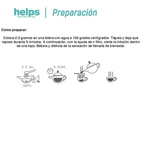 HELPS INFUSIONES - Infusión De Eucalipto En Hojas. Balsámica, Expectorante Y Antiseptica. Bolsa A De Granel 100 Gramos.
