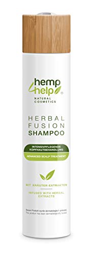 Hemp4Help® Shampoo 250 ml - Equilibrio para el cuero cabelludo seco, con picazón, la caspa o la psoriasis - Suave para todo tipo de cabello Sin sulfatos ni parabenos