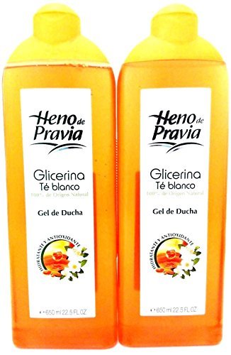 Heno De Pravia Glicerina Te Blanco Gel De Ducha 22.5 Oz by Heno Pravia
