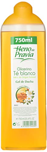 Heno de Pravia Glicerina Te Blanco Gel Ducha 750 ml