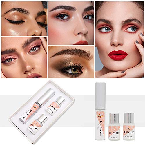 Heolstranger Cejas Ley, Keratina, levantamiento de pestañas, juego de estilo, planchado de cejas Stay Eye Primer