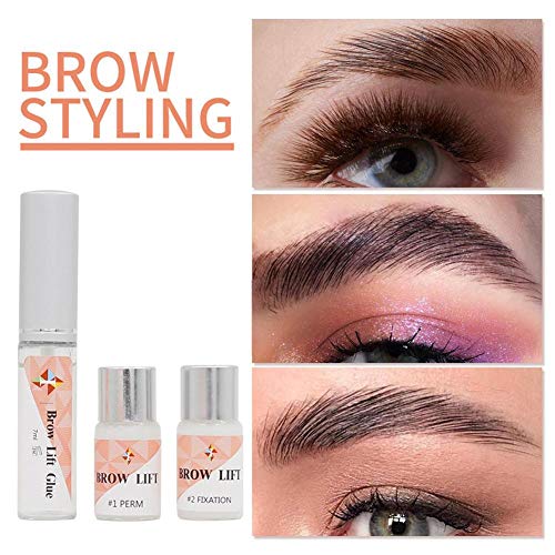 Heolstranger Cejas Ley, Keratina, levantamiento de pestañas, juego de estilo, planchado de cejas Stay Eye Primer