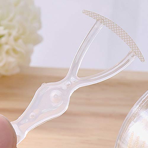 Her Kindness Cinta de Párpados Invisibles Pegatinas Lifting Para Párpados con 1 Piezas de Varillas de Horquilla(1800 Piezas)