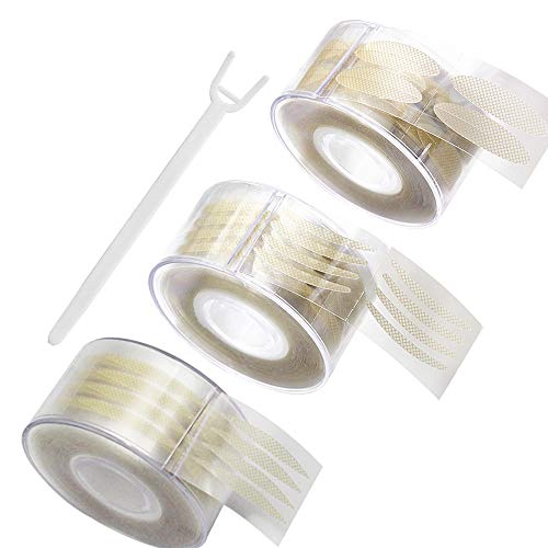 Her Kindness Cinta de Párpados Invisibles Pegatinas Lifting Para Párpados con 1 Piezas de Varillas de Horquilla(1800 Piezas)