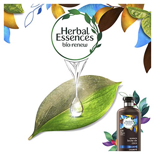 Herbal Essences Bío Renew Hidrata Coco Champú  - 400 ml, Pack de 6 unidades