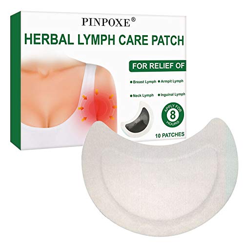 Herbal Lymph Care Patch, Cuello Parche De Desintoxicación Linfático, Hierbas para el cuidado linfático, Ayuda a Quitar Las Axilas Limpiar La Grasa Pérdida De Peso.